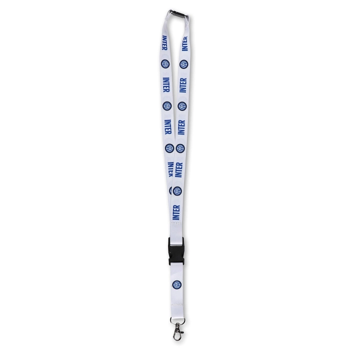 INTER WHITE LANYARD