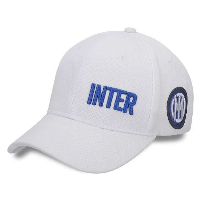 INTER WHITE LOGO CAP