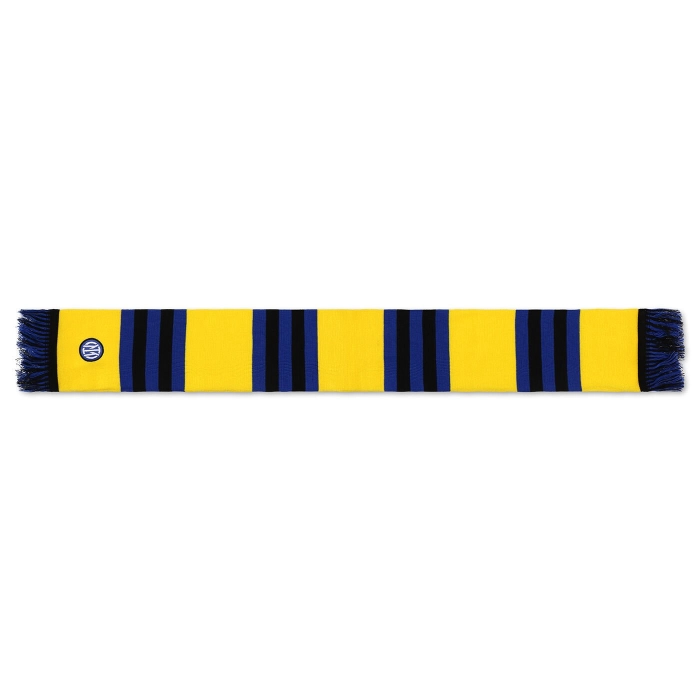 INTER YELLOW TUBULAR SCARF