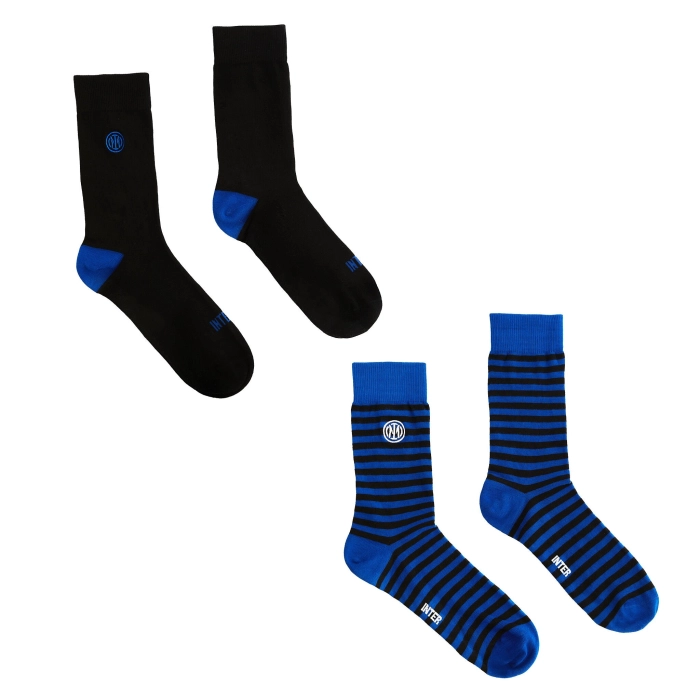 INTER 2 SOCKS LOGO SET