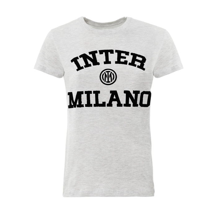 INTER LIGHT GREY T-SHIRT COLLEGE EDITION - WOMAN