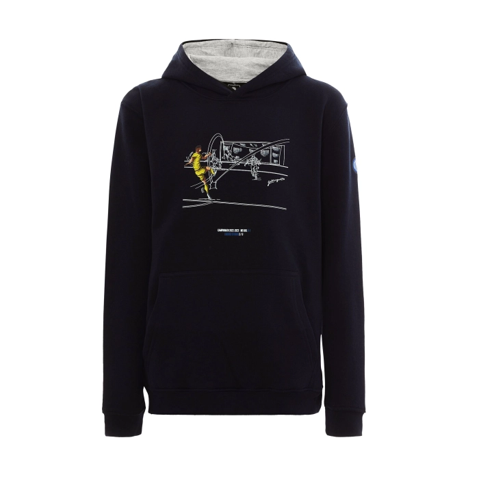 INTER BLUE NAVY DZEKO VS BOLOGNA HOODIE - KIDS
