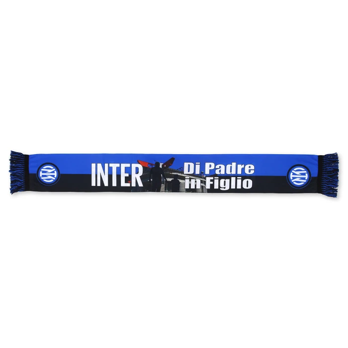 INTER DI PADRE IN FIGLIO SATIN SCARF