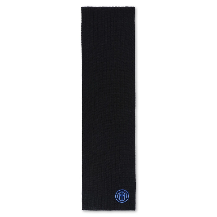 INTER LOGO RIBBED SCARF
