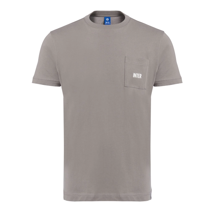 INTER GREY EVERYDAY POCKET TEE