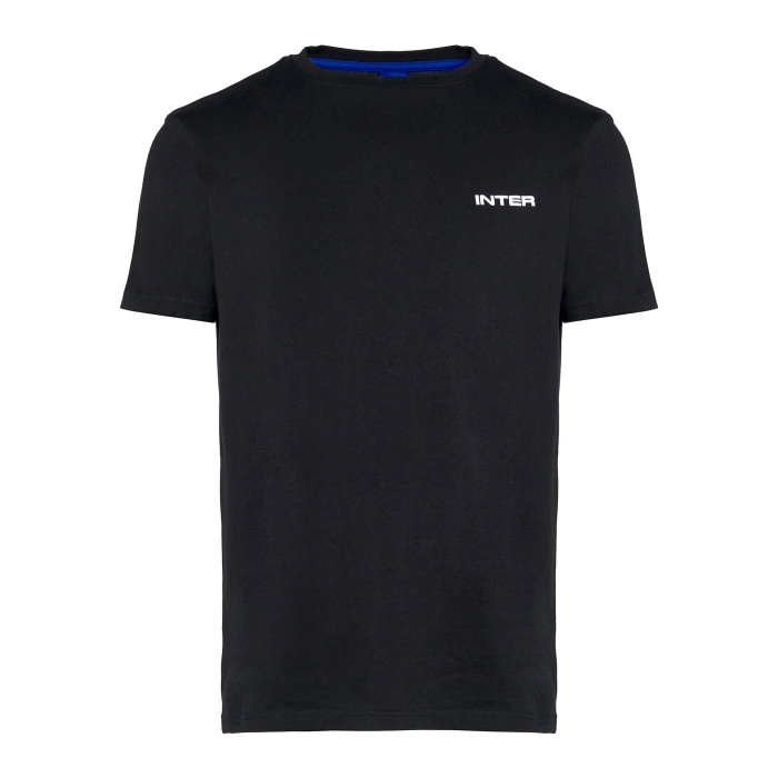 INTER BLACK GALAXY CREST TEE
