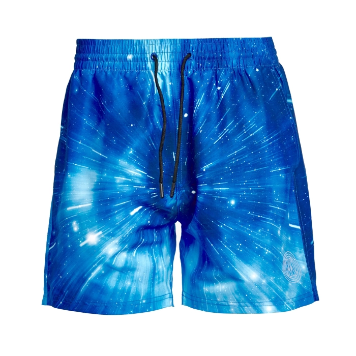 INTER BLUE ROYAL GALAXY SWIM SHORTS