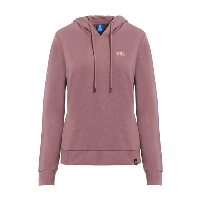 INTER BURGUNDY EVERYDAY HOODIE WOMAN