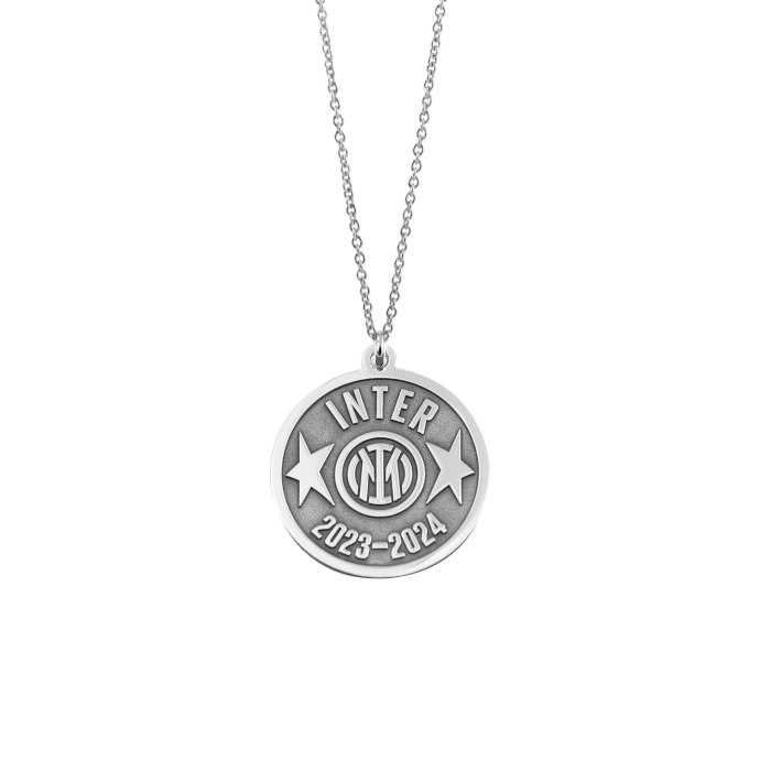 INTER X NOVE25 IM 2 STARS NECKLACE WITH PENDANT