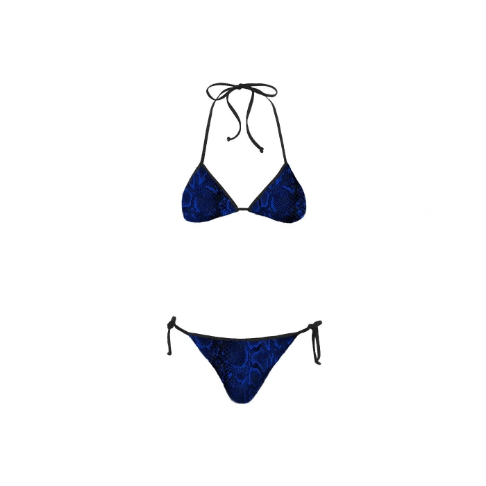 INTER X MC2 SAINT BARTH SNAKE BIKINI - WOMAN