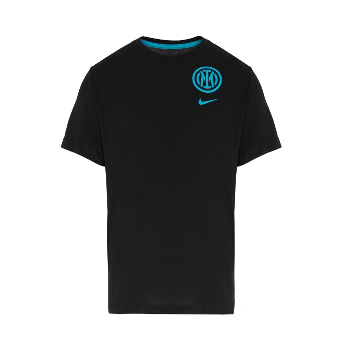 FC INTER BLACK CREST T-SHIRT 2025/26