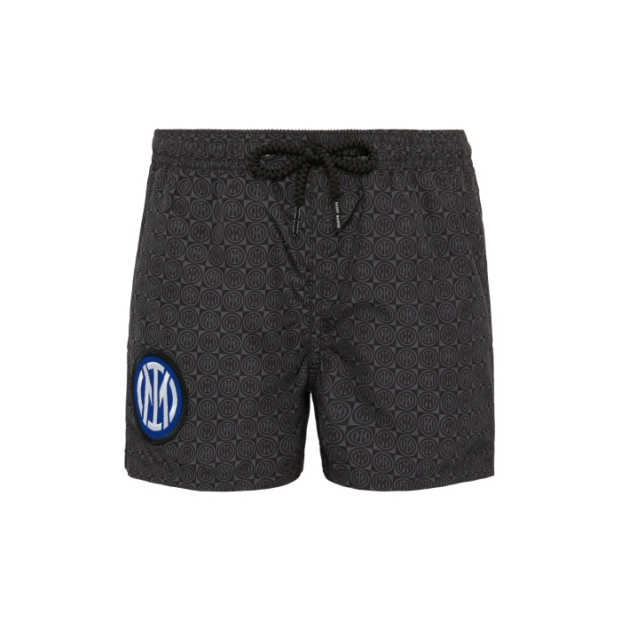 INTER X MC2 SAINT BARTH MICROLOGO TONAL SWIMSUIT - KIDS