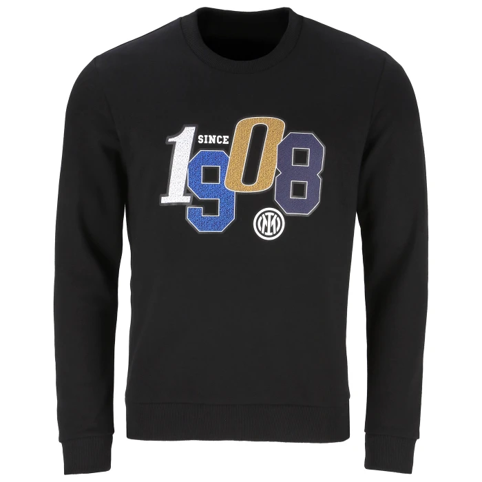 INTER 1908 COLLEGE BLACK SWEATER