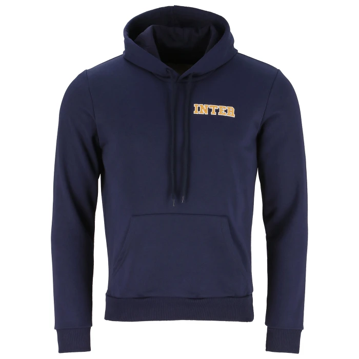 INTER INTERNAZIONALE COLLEGE BLUE HOODIE TOP