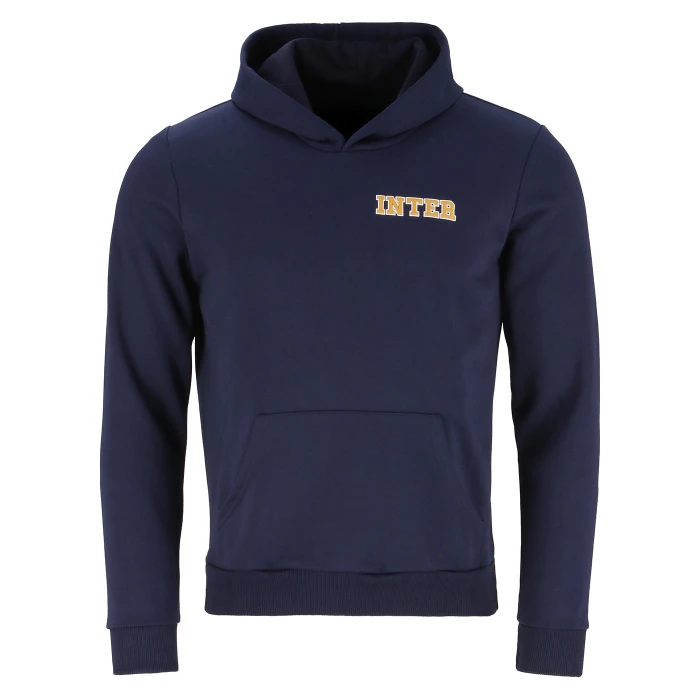 INTER INTERNAZIONALE COLLEGE BLUE HOODIE TOP - KIDS