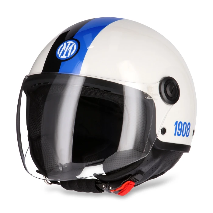 INTER GLOSSY WHITE HELMET